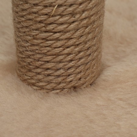 A column-bungee with a sunbed, 35 x 35 x 55 cm, beige-6