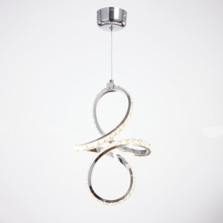 Lamp Bayerlux 86001/1 LED 24W 4000k chrome 23x15x38-138 cm