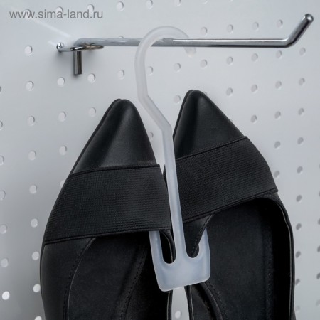 Shoe hanger 10 × 16.5 cm, (packing 10 pcs.), White color