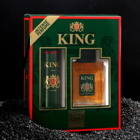 Gift set for men: toilet water King+deodorant