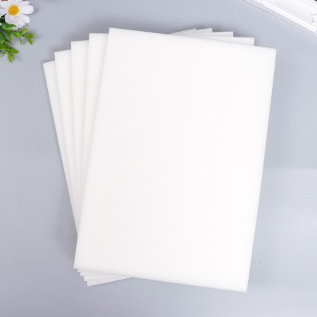 Foamine for creativity "white" thickness 1 cm 21x30 cm