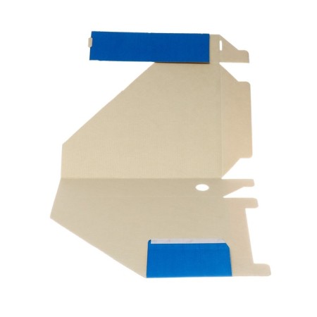 A4 storage, archive from microgofrotcard Calligrata, 75 mm, up to 700 l, blue-5