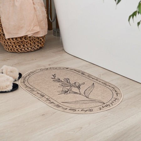 Bathroom mat Ethel "Beautiful", 48x78 cm