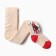 Pantyhose children's terry, beige color, height 104-110 cm