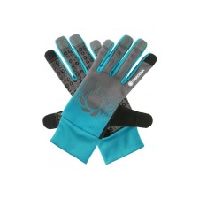 Textile gloves, without coating, with dots, size 9, gray