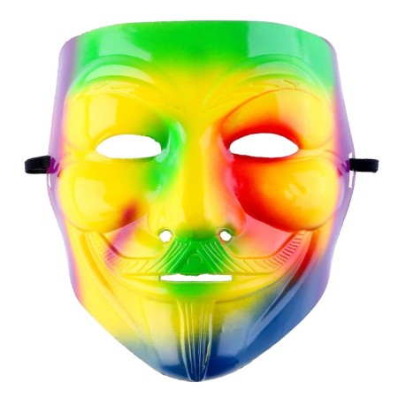 Carnival mask "Guy Fox" multi -colored
