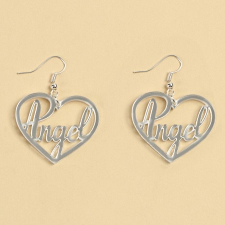 Angel earrings 6 x 9 cm-1