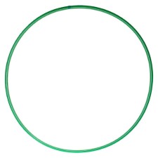 Hoop, diameter 70 cm, green color