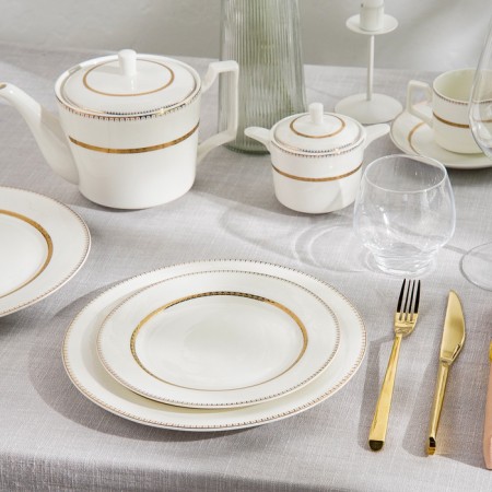 Plates Wy Grace, D = 25.5 cm, set 2 pcs, porcelain-1