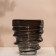 Vase for Flowers "Piley" from transparent black glass 20 x 18 x 18 cm
