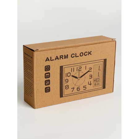 Watch alarm clock, on batteries, 17.9 x 10.9 x 4.1 cm, dial 10.9 x 15.5 cm-7