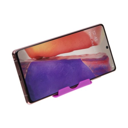 Luazon phone stand, folding, adjustable height, purple-3