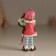 Souvenir Polystone Suspension "New Year's elf with gingerbread liver" 6x4x10.5 cm