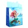 Package laminated double -sided "mermaid", with quiet and postcard, ML, 23 x 27 x 11.5