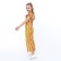 Kit for girls, white/orange color, height 116 cm