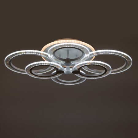 Люстра с ПДУ 1888/6 LED 108Вт диммер белый 44х62х12 см BayerLux-6