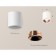 Ambrella Light overhead lamp, XS7722005, MR16 GU5.3 LED 10 watts, white sand color, pink gold