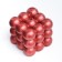 Figure candle "Babble" Big Cube, 5x5x5 cm, red, in the box