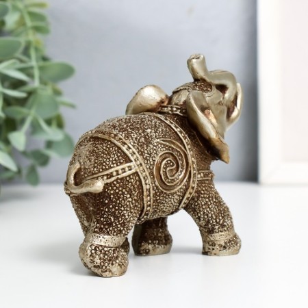 Souvenir Polystone "Sanding Elephants" set 7 pcs h = 10; 9; 7.5; 7; 6.5; 6; 5 cm-3