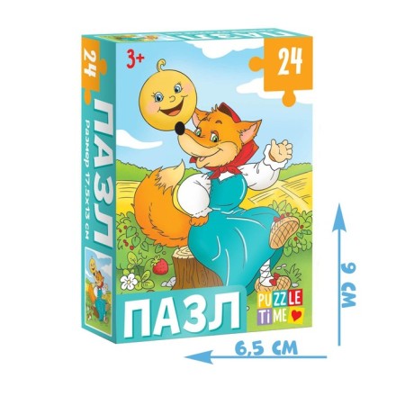 Пазл «Колобок», 24 элемента-3