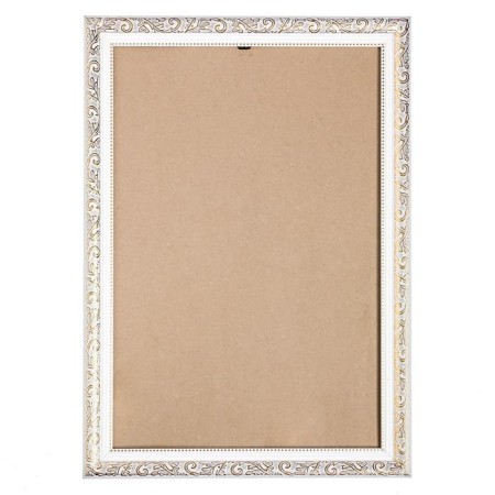 Photo frame plastic 30x45 cm, gold with white (plastic screen)-3
