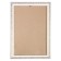 Photo frame plastic 30x45 cm, gold with white (plastic screen)