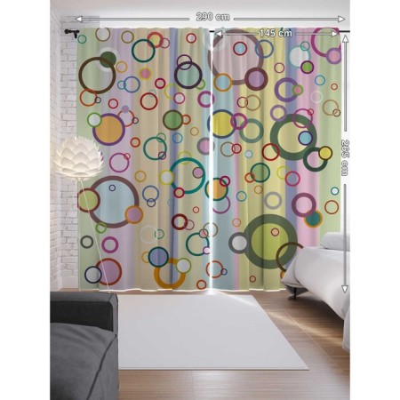 Photostes "Bubble softness", Saten, size 145x265 cm, 2 pcs-1