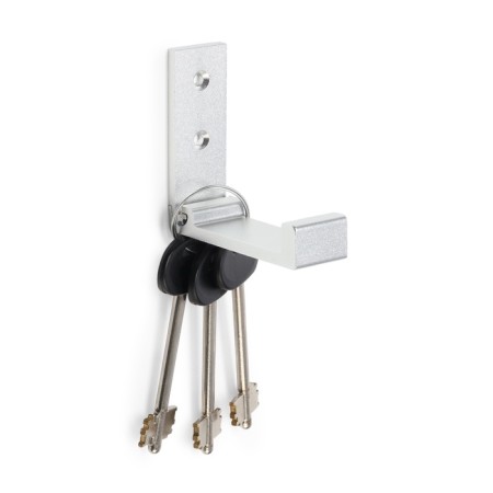 Furniture hook Cappio Fold, one -rot, folding, matte chromium color-1