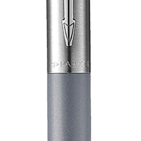 Ballpoint Parker Jotter XL K69 Matte Grey CT M, stainless steel case, blue ink-5
