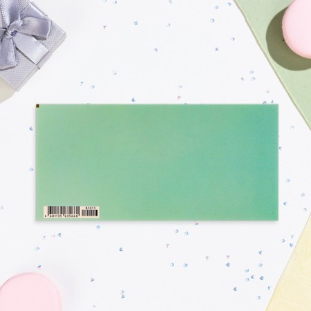 The envelope "Happy Birthday!" Cutting, embossing, software touch, rabbit-2