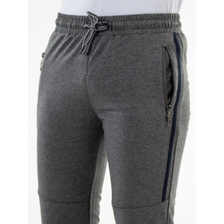 Sports pants for ISEE boys, height 128-134 cm, dark gray color-5