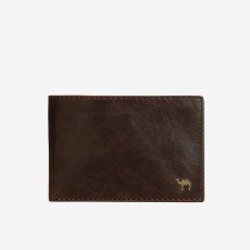 Purse male XL Camel Premium, brown color