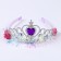 Crown "Elsa" light, color mix