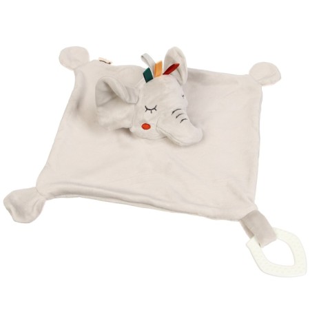 Toy - Comforter "Elephant Eli", rattle, eruption, crumb I-5