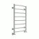 Water towel Terminus "Classic" P8, 500x800 mm, lower connection, chrome