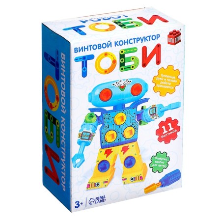 The designer of the screw "Toby robot", 11 bolts, telescopic hands-7