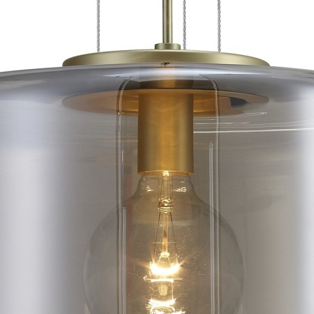 Suspended mantra jarras, e27, 1x20W, 490 mm, bronze color-4