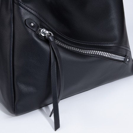 Load bag with lightning, 2 outer pockets, black color-3