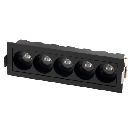 Introduced lamp, artin, rectangular 148x45x555mm LED 10W 800LM 4200K Al Black 599-1