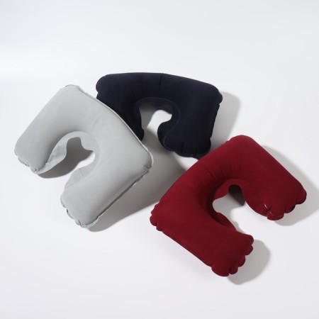 Pillow for the neck is road, inflatable, 42 × 27 cm, color mix-1