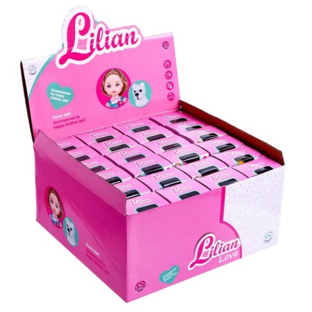 Baby doll "Lilian" with a pet, mix-6