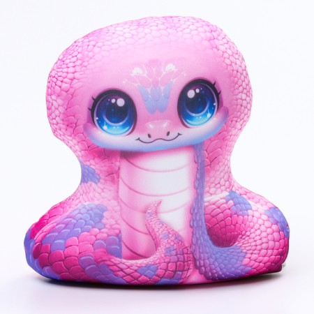 Anti -stress toy "snake", pink-1