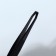 Direct tweezers, narrow, 8.5 cm, black color