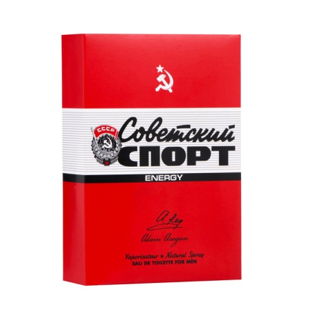 Toilet water men's Soviet sport Energy, 100 ml-2