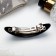 Hair hairpin "petals" 9x2.5 cm, mix