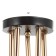 Chandelier N5031/5 COF+FGD coffee/gold 5x60W E27 66x66x24cm