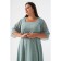 Women's dress, size 56, light green color