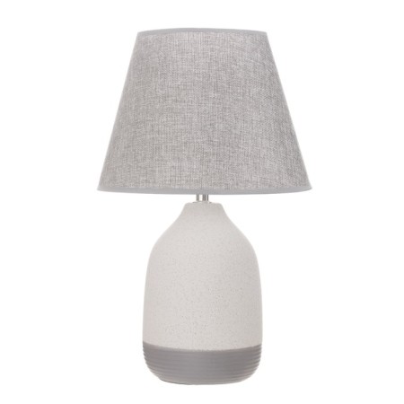 Table lamp "Aime" 1x40W E14 gray/white 25x25x40cm-5