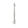 The towel electric "Sanprise" duet circle, 100x1200 mm, right, chrome