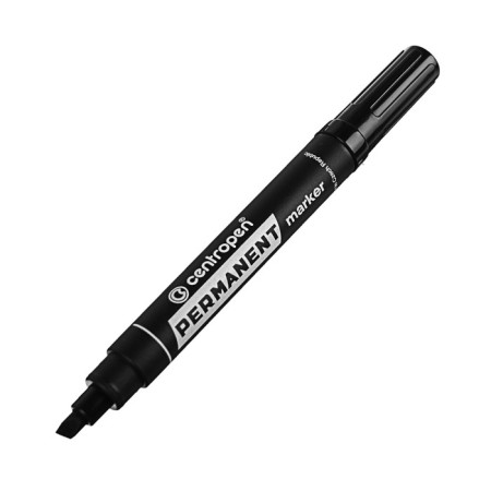Permanent mowed marker 5.0 mm centropen 8576, line 1 - 4.6 mm, black color-1